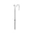 Miltex-Integra Hook Crypt Rosser 6-3/4" Stainless Steel 1/Ea - 28-131