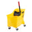 Rubbermaid Tandem - Bucket and Wringer 31 Quart, 24 oz. Mop Yellow - FG738000YEL