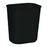 Saalfeld Redistribution Rubbermaid Commercial Products Fire-Resistant Trash Can 14 Quart Rectangular Black Thermoset Polyester Open Top - FG254100BLA