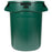 Saalfeld Redistribution Brute Trash Can BRUTE 32 gal. Round Dark Green Plastic Open Top - FG263200DGRN