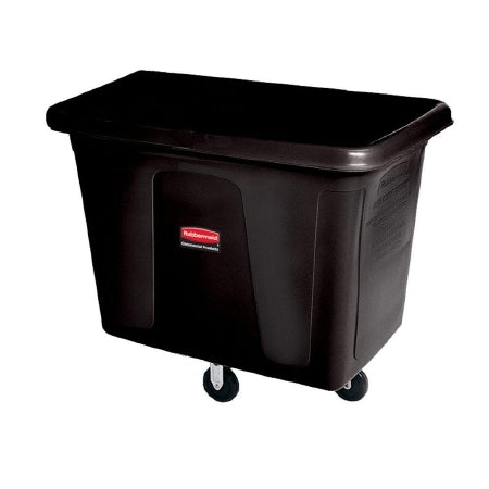 Rubbermaid - Utility Truck 3 Casters 300 lbs. Without Handle HDPE - FG460800BLA