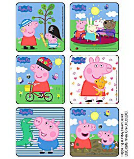 Medibadge Kids Love Stickers 75 Per Unit Peppa Pig Sticker - 1634