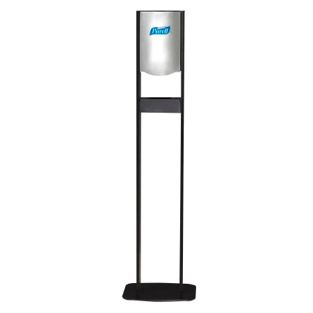 GOJO Purell ELITE LTX Hand Hygiene Dispenser Black / Silver Aluminum / Polypropylene Motion Activated 1200 mL Free Standing - 2456-DS