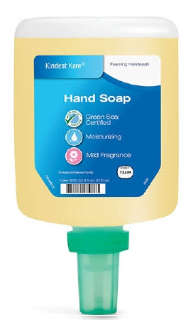 DebMed USA Kindest Kare Soap Foaming 1,000 mL Dispenser Refill Bottle Citrus Floral Scent - 1152F6