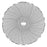 Dickson - 7-Day Temperature Recording Chart Pressure Sensitive Paper 8 Inch Diameter Gray Grid - C417