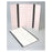 C&A Scientific Co. Microscope Slide Storage Folder White 20 Position Ea - MSL-20