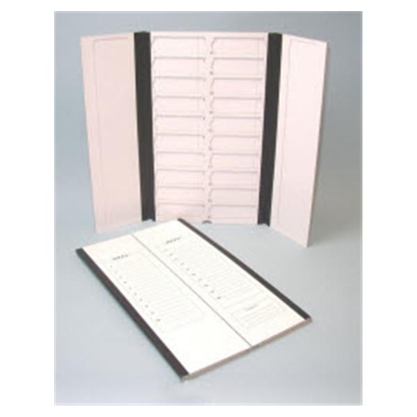 C&A Scientific Co. Microscope Slide Storage Folder White 20 Position Ea - MSL-20