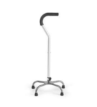 Apex-Carex Healthcare ProBasics Large Base Quad Cane Aluminum 29 to 38 Inch Height Chrome - PB4057