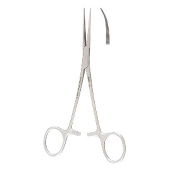 Miltex-Integra Forcep Hemostatic Coller 6-1/4" Serrated Curved Stainless Steel Ea - 33420