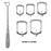 Miltex-Integra Curette Adenoid Barnhill 8-1/2" #2 15Mm Blade Tip Stainless Steel Ea - 20-804
