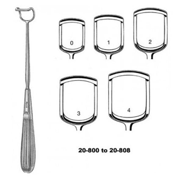 Miltex-Integra Curette Adenoid Barnhill 8-1/2" #2 15Mm Blade Tip Stainless Steel Ea - 20-804