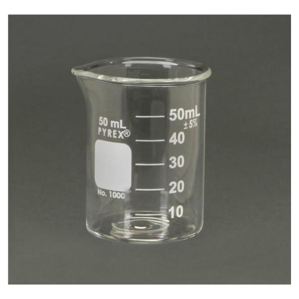 Fisher Scientific Co. Pyrex Griffin Beaker 50Ml 12/Pk - 1000-50