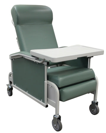 Winco Drop Arm Convalescent Recliner Royal Blue - 5271-15-TB