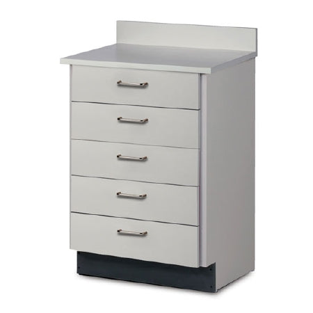 Clinton Industries - Treatment Cabinet Laminate 5 Drawers - 8805-0GR-1GR-2GR-5C
