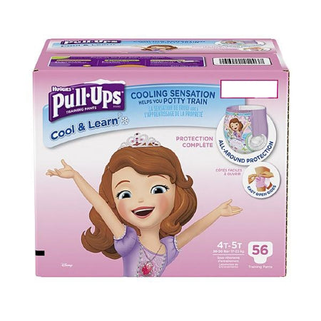 Kimberly Clark Pull-Ups Cool & Learn Toddler Training Pants Pull On 4T to 5T Disposable Heavy Absorbency - 45203