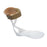 DJO Splint Orthosis Super-Lite Afo Plstc/Fm Ftdrp Trmbl Translucent White Left Ea - 79-81161
