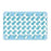 QRS Diagnostic - ECG Snap Electrode Resting Foam Backing 100 per Pack - Z-5000-1920