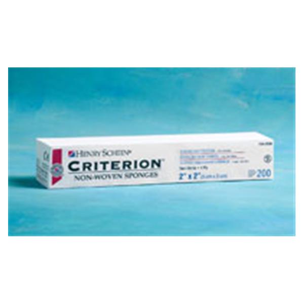 Henry Schein Sponge Non-Woven Criterion Rayon/Polyester Blend 4X4" 4 Ply Non-Sterile 200/Pk, 10 Pk/Ca - 1042411