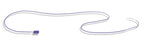 STRATAFIX Symmetric PDS Plus - Antibacterial Suture with Needle Absorbable Uncoated Violet Suture Monofilament Polydioxanone with Irgacare MP Antibacterial Suture Size 0 45 cm Suture 1-Needle 36 mm Length 1/2 Circle Taper Point Needle - SXPP1A401