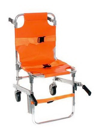 Med-Tech Resources Folding Stair Chair 400 lbs. Weight Capacity Orange - TR-SC