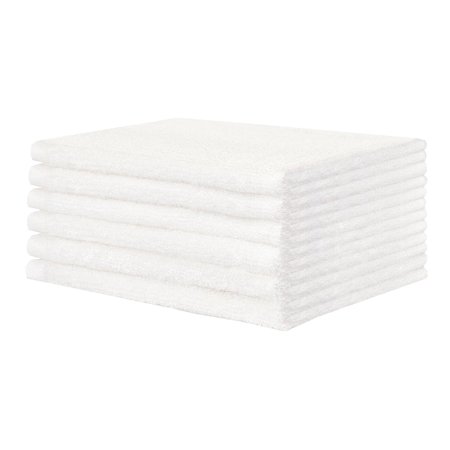 Premium - Washcloth 12 X 12-3/4 Inch White Reusable - V11-12127P