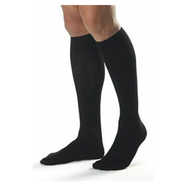 BSN Medical Socks Compression Knee High Jobst Supportwear Men Navy Size X-Large Pair - 110339