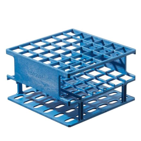 Fisher Scientific Co. Nalgene Unwire Test Tube Rack 16Mm/ Half-Size 36 Place Blue Ea - 5972-0416