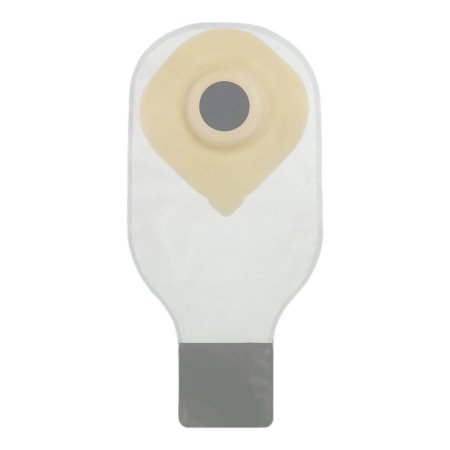Securi-T - Ostomy Pouch One-Piece System 12 Inch Length Drainable Convex, Pre-Cut - 7612198