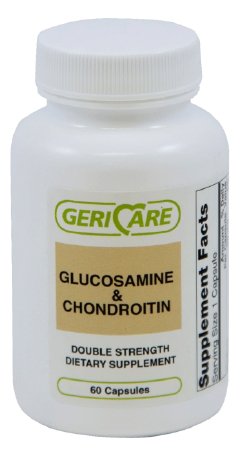 McKesson Geri-Care Joint Health Supplement 500 mg - 400 mg Strength Capsule 60 per Box - 859-06-GCP