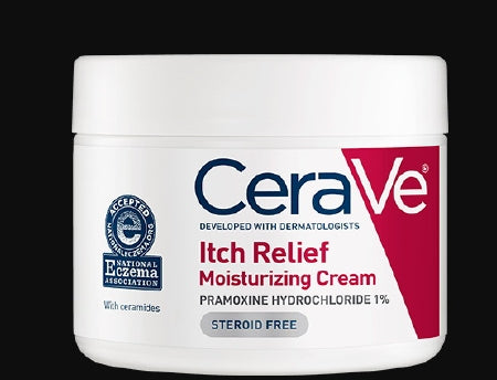 L'OrÃ©al USA CeraVe Itch Relief 1% Strength Cream 8 oz. Bottle - 30187197008