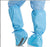 O&M Halyard Inc Hi Guard Boot Cover One Size Fits Most Knee High Traction Strips Blue - 69572