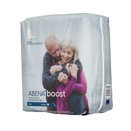Abena North America Abena Boost Incontinence Booster Pad 7 X 24 Inch Moderate Absorbency Fluff / Polymer One Size Fits Most Unisex Disposable - 4035