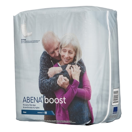 Abena Boost - Incontinence Booster Pad 6-1/4 X 24 Inch Moderate Absorbency Fluff / Polymer Core One Size Fits Most Adult Unisex Disposable - 1000017213