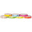 Market Lab Inc Pre-Printed Label Instructional Label IV Daily Change Multicolor 3/4 X 3 Inch - 6145