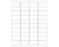 Shamrock - Blank Label Printer Label White Laser Piggyback 7/8 X 1-11/16 Inch - MSL-4FPB-TAB-1