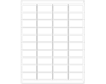 Shamrock Scientific Shamrock Pre-Printed Label Printer Label Protect From Light White 7/8 X 1-11/16 Inch - SL-4FPB-TAB-1