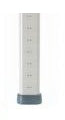 Intermetro Industries Mobile Post For MetroMax i Polymer Shelving - X63UP