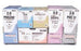 Coated Vicryl - Suture with Needle Absorbable Coated Violet Suture Braided Polyglactin 910 Size 5 - 0 8 Inch Suture Double-Armed 8 mm Length 1/4 Circle Spatula Needle - J579G