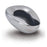 Medegen Medical Products, Bedpan Commode Silver Stainless Steel Each - 89010