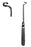 BR Surgical Braided Surgical Ligature Carrier Curved Blunt - Left Needle Nelson Type - BR26-13324