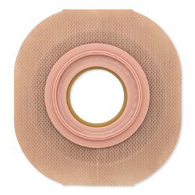 New Image FlexTend - Ostomy Barrier Precut, Extended Wear 57 mm Flange Red Code System 1-1/2 Inch Opening - 13908