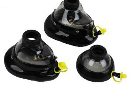 Allied Healthcare Tru-Fit Oxygen Mask Elongated Style Infant User Size 0 Without Strap - L099-000