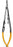 Sklar TC - Needle Holder 5-1/2 Inch Length Curved Cross Serrated Tips Flat Thumb Handle - 21-8047