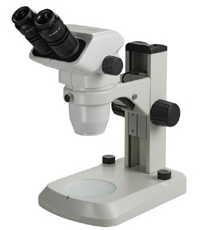 Accu-Scope Inc 3075 Zoom Stereo Series Microscope Binocular 0.67X to 4.5X Diffused Frosted Glass Stage Plate with Even Illumination - 3075-LED