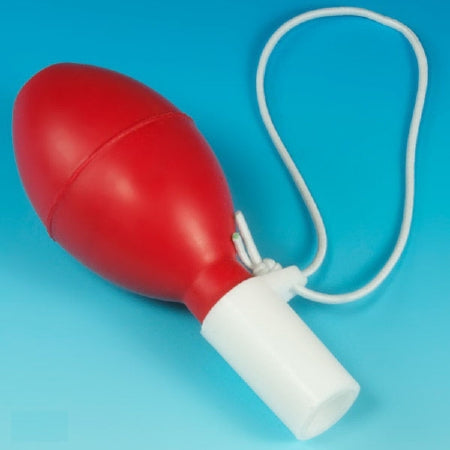 Globe Scientific Safety Pipette Filler Bulb Universal, Red/White For Standard Size Pipettes - 1672
