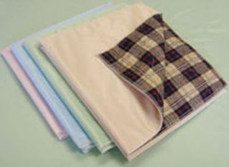 Lew Jan Textile - Underpad 34 X 36 Inch Reusable Polyester / Rayon Moderate Absorbency - M02-3535Q-1G