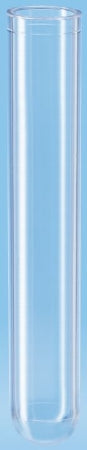 Sarstedt - Test Tube Round Bottom Plain 12 X 75 mm 5 mL Without Color Coding Screw Cap Polystyrene Tube - 55.476.300