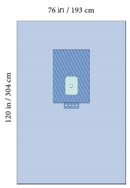 SteriGuard - Orthopedic Drape Upper Extremity Drape Sterile - I80-09137G-S