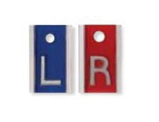 Precision Dynamics - Specialty Marker Sets Red / Blue 5/8 Inch Letter Height - MRK-E54