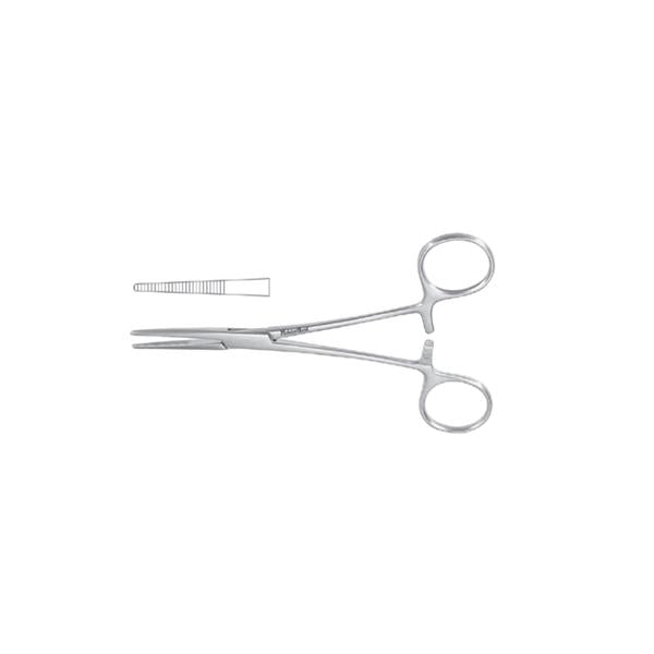 Miltex-Integra Forcep Kelly Meister-Hand 5-1/2" Serrated Straight Stainless Steel Ea - MH7-36